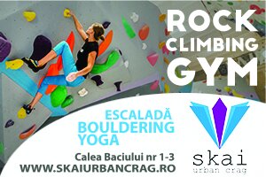 SKAI Urban Crag - escaladă - bouldering - yoga